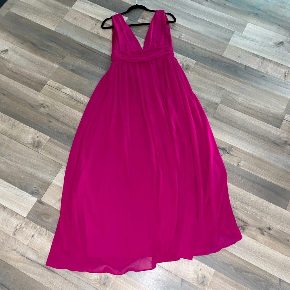 Lulu Magenta Maxi Dress